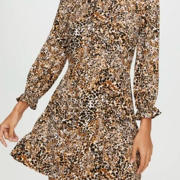 Wilfred Baroque Dress, Animal Print, Size 0 - Picture 3 of 5